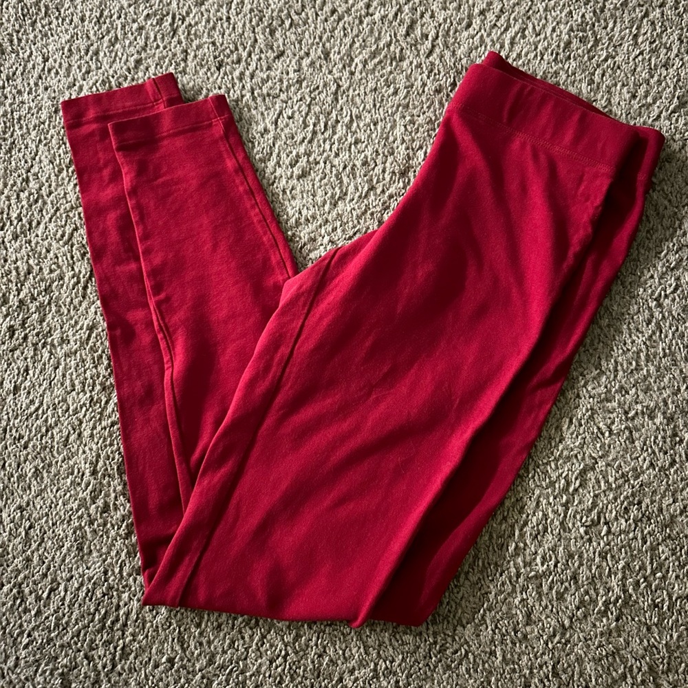 Red Leggings
